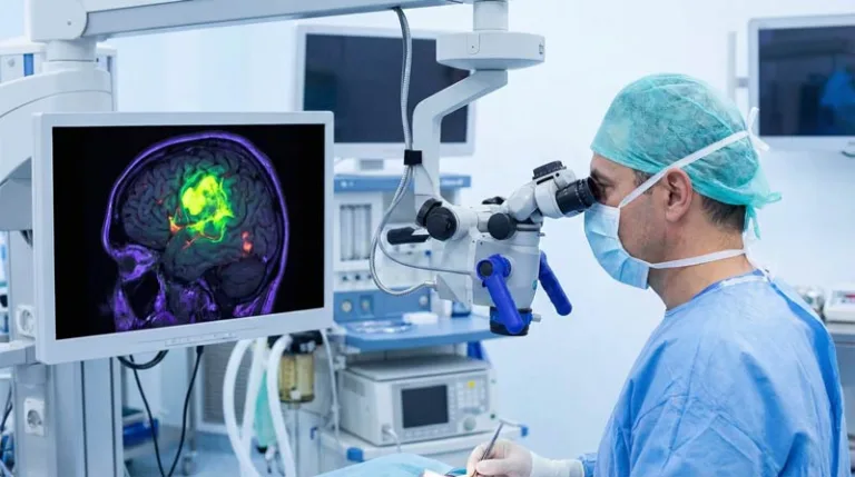 Beyin Tümörü Ameliyatında Sarı Işık (Floresan) Teknolojisi