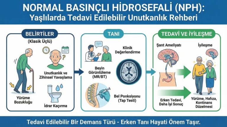 Normal Basınçlı Hidrosefali: Yaşlılarda Tedavi Edilebilir Unutkanlık Rehberi
