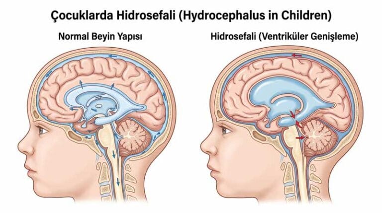 çocuklarda hidrosefali belirtileri ve cerrahi tedavisi